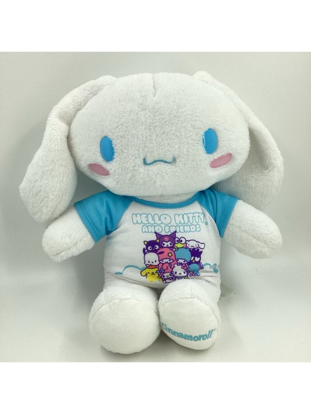Build-A-Bear Sanrio Cinnamoroll Plush 16” White Hello Kitty And Friends w/ Shirt